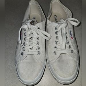 Superga 2750 Cotu Classic White Canvas Sneakers